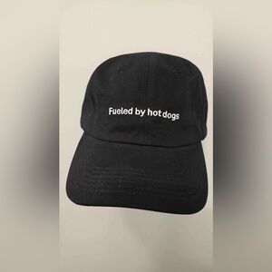 T-Mobile Black 'Fueled by hot dogs' Baseball Cap
